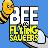 Bee vs flying saucers