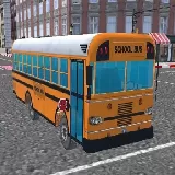 Bus School Park Driver