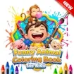 Funny Animal Coloring Book for Kids