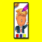 Trump Coloring Time